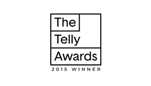Telly Award Winner 2015 Emblem
